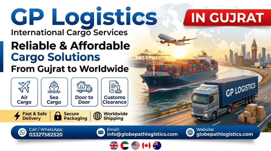 International Cargo Services in Gujrat by GP Logistics