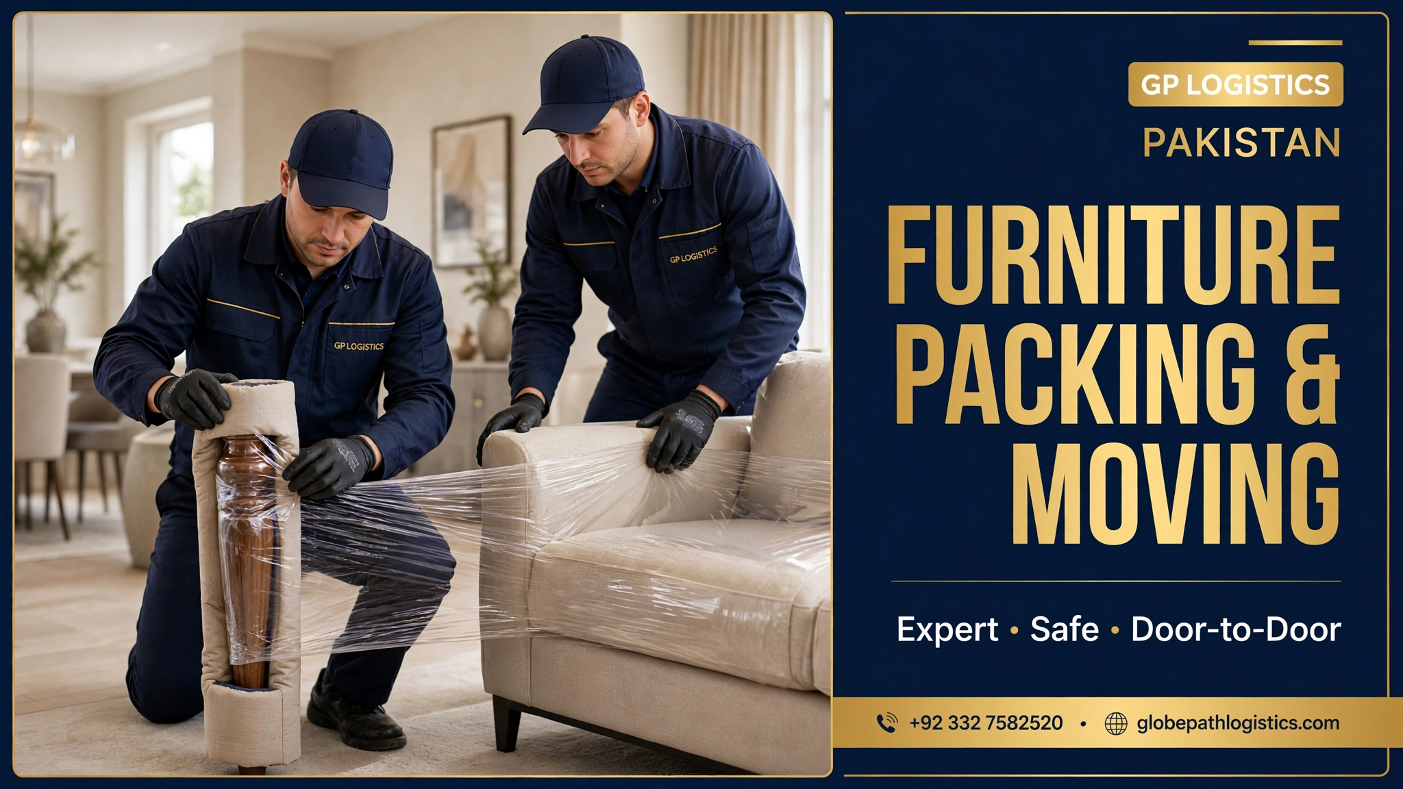 Furniture packing and moving in Pakistan